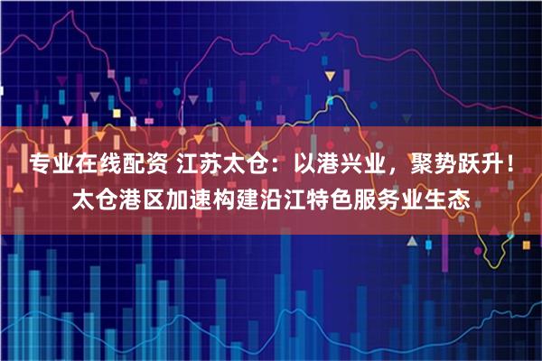 专业在线配资 江苏太仓：以港兴业，聚势跃升！太仓港区加速构建沿江特色服务业生态